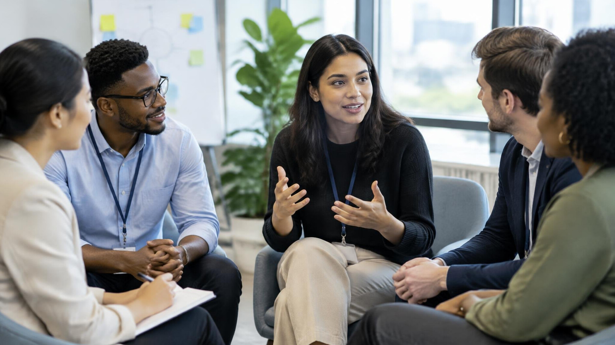 group discussion meeting